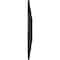 Ekena Millwork Vienna Ceiling Medallion (Fits Canopies up to 6 1/2"), 20"OD x 3 1/2"ID x 1 1/2"P, Jet Black CM20VIBLF - alternate 4